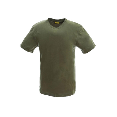 육군 녹색 전술적 웨어 100% 면 T셔츠 군 면직포 라운드 넥 셔츠는 남자들 셔츠를 떴습니다